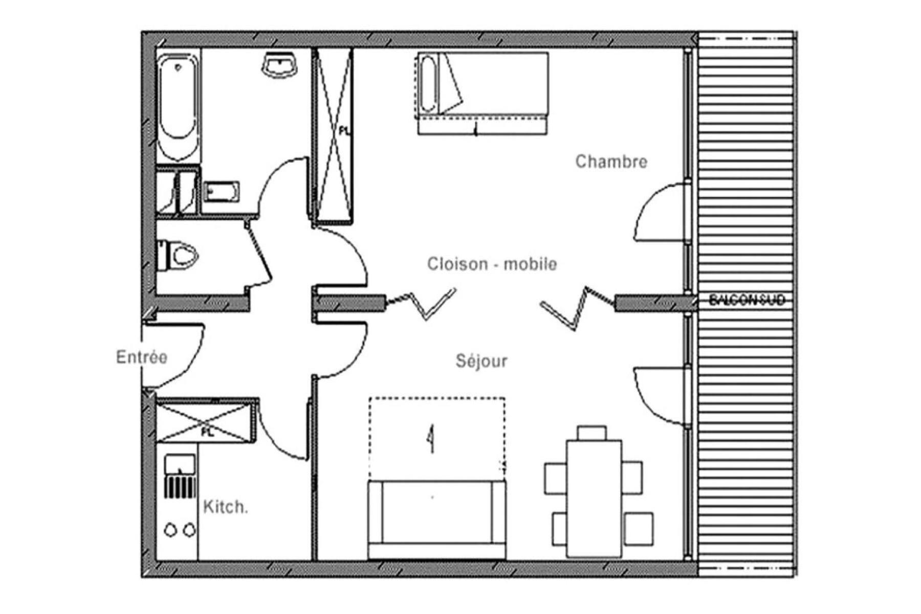 Residence Alpages - Appartement Lumineux - Proche Des Pistes Et Des Commerces - Balcon Mae-3514 생마르탱 드 벨빌 외부 사진